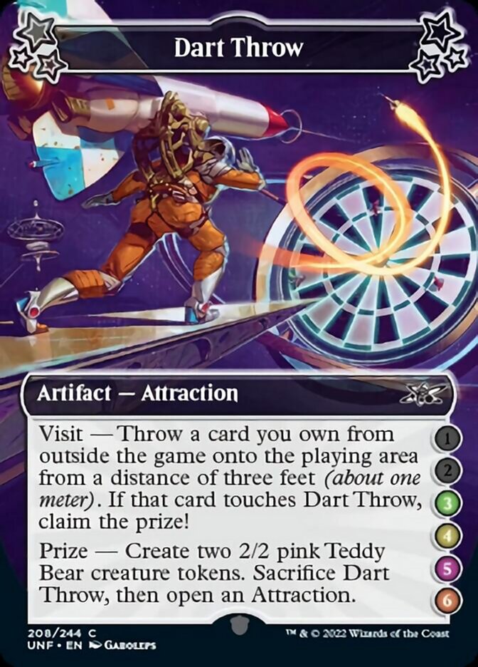 Dart Throw (3-4-5-6) [Unfinity] - The Mythic Store | 24h Order Processing
