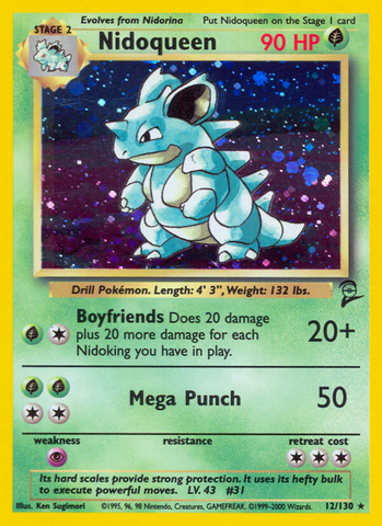 Nidoqueen (12/130) [Base Set 2] - The Mythic Store | 24h Order Processing