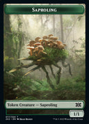 Saproling // Monk Double-Sided Token [Double Masters 2022 Tokens] - The Mythic Store | 24h Order Processing
