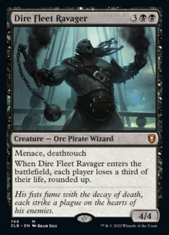 Dire Fleet Ravager [Commander Legends: Battle for Baldur's Gate] - The Mythic Store | 24h Order Processing