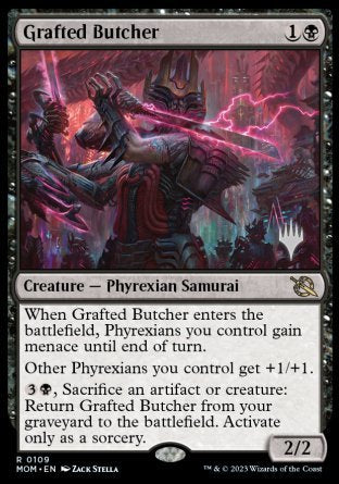 Grafted Butcher (Promo Pack) [March of the Machine Promos] - The Mythic Store | 24h Order Processing