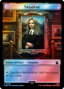 Soldier // Treasure (0060) Double-Sided Token (Surge Foil) [Doctor Who Tokens] - The Mythic Store | 24h Order Processing