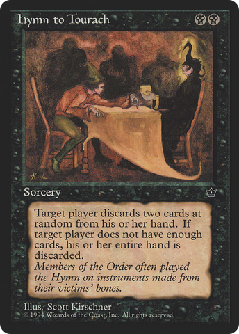 Hymn to Tourach (Scott Kirschner) [Fallen Empires] - The Mythic Store | 24h Order Processing