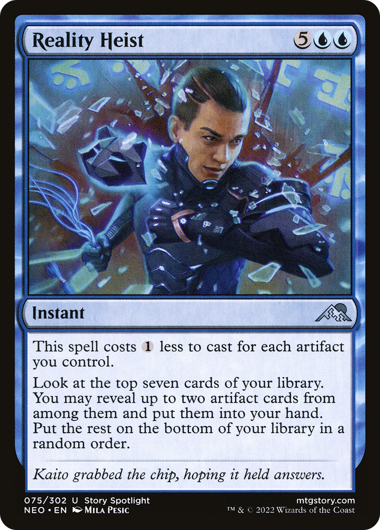 Reality Heist [Kamigawa: Neon Dynasty] - The Mythic Store | 24h Order Processing