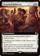 Renewed Solidarity (Extended Art) [Aetherdrift Commander] - The Mythic Store | 24h Order Processing