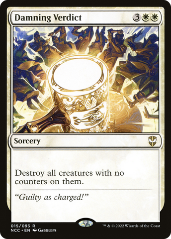 Damning Verdict [Streets of New Capenna Commander] - The Mythic Store | 24h Order Processing