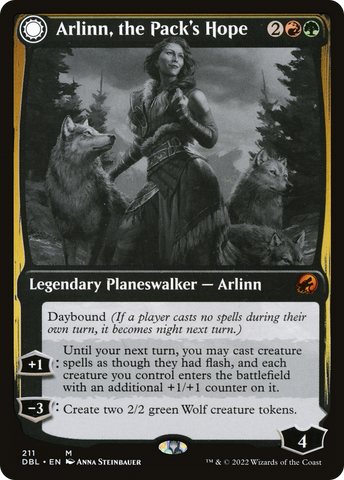 Arlinn, the Pack's Hope // Arlinn, the Moon's Fury [Innistrad: Double Feature] - The Mythic Store | 24h Order Processing