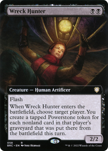 Wreck Hunter (Extended Art) [The Brothers' War Commander] - The Mythic Store | 24h Order Processing