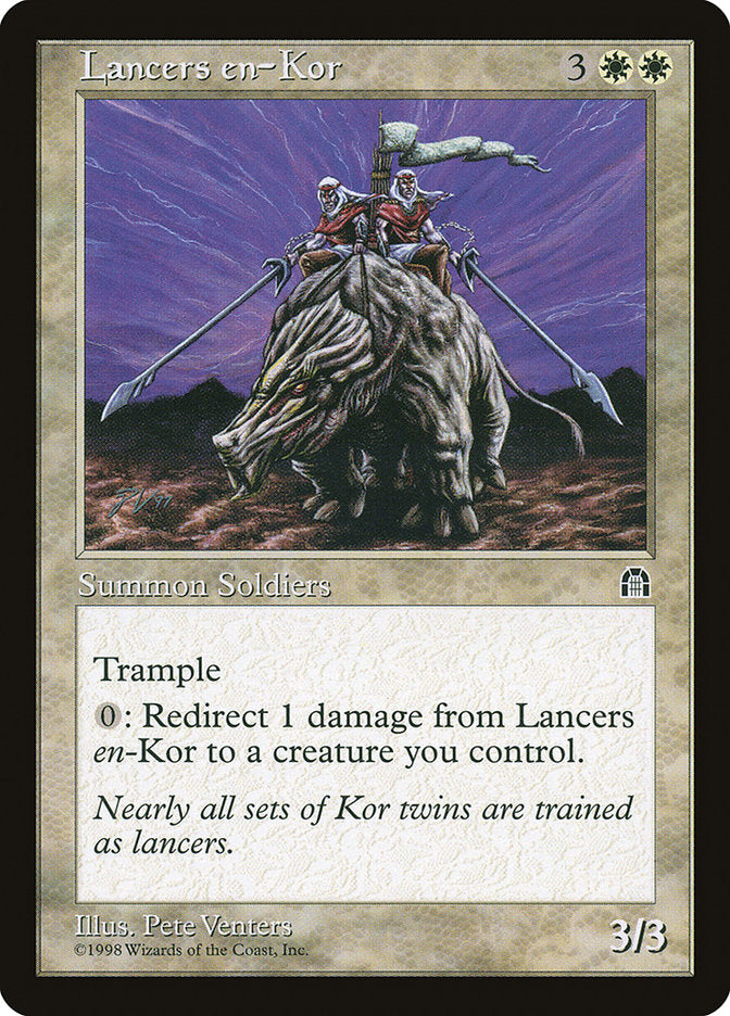 Lancers en-Kor [Stronghold] - The Mythic Store | 24h Order Processing