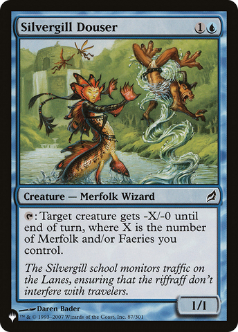 Silvergill Douser [The List] - The Mythic Store | 24h Order Processing