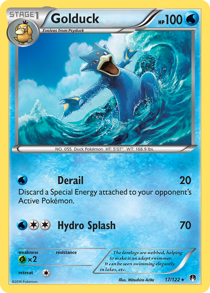 Golduck (17/122) [XY: BREAKpoint] - The Mythic Store | 24h Order Processing