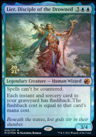 Lier, Disciple of the Drowned [Innistrad: Midnight Hunt Prerelease Promos] - The Mythic Store | 24h Order Processing