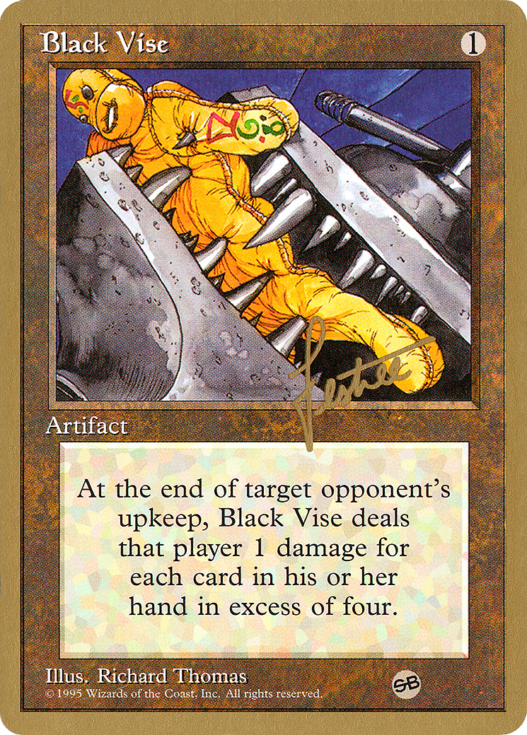 Black Vise (Bertrand Lestree) (SB) [Pro Tour Collector Set] - The Mythic Store | 24h Order Processing