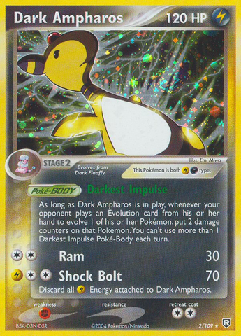 Dark Ampharos (2/109) [EX: Team Rocket Returns] - The Mythic Store | 24h Order Processing