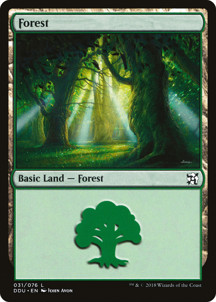 Forest (31) [Duel Decks: Elves vs. Inventors] - The Mythic Store | 24h Order Processing