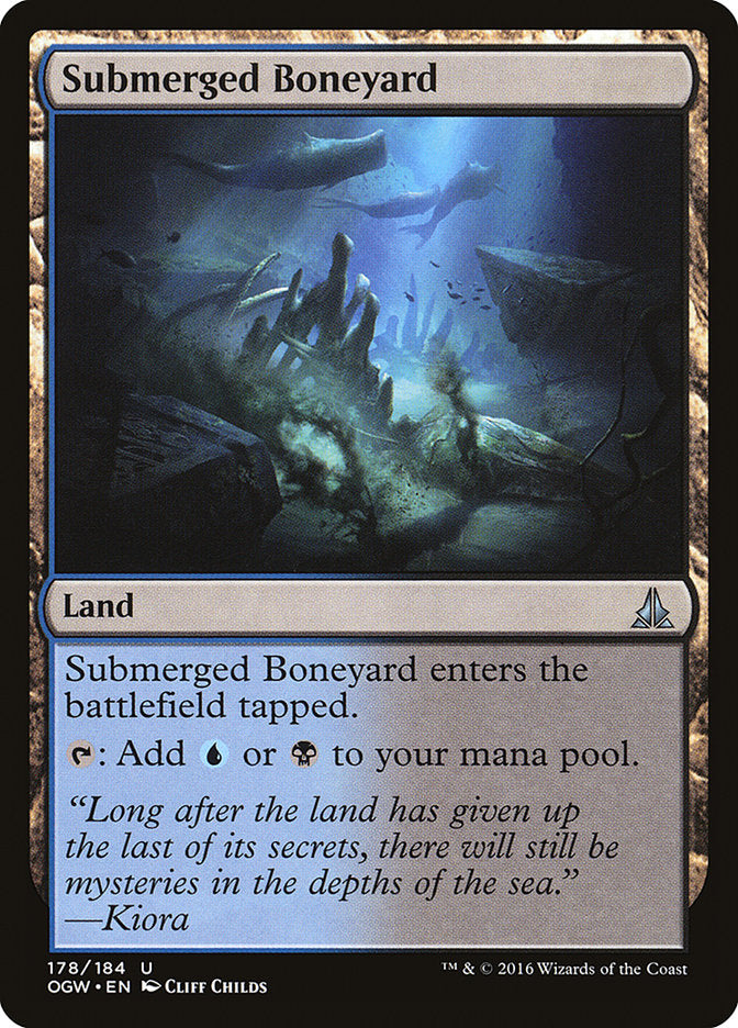 Submerged Boneyard [Oath of the Gatewatch] - The Mythic Store | 24h Order Processing