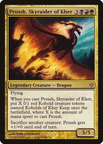Prossh, Skyraider of Kher [Commander 2013] - The Mythic Store | 24h Order Processing