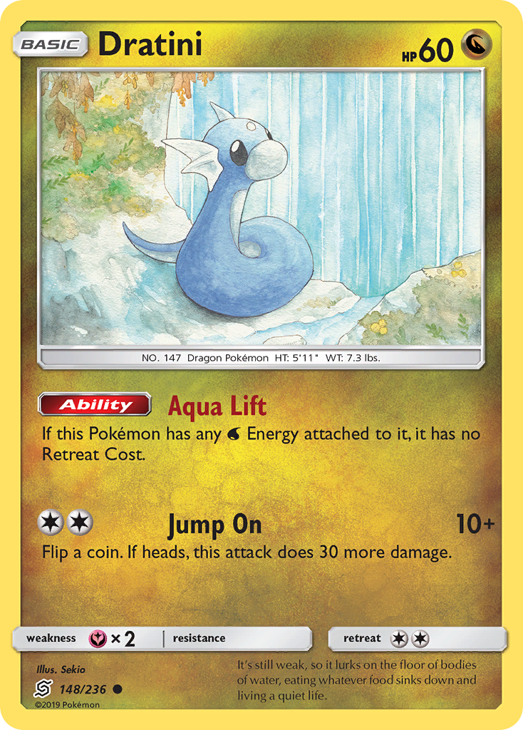 Dratini (148/236) [Sun & Moon: Unified Minds] - The Mythic Store | 24h Order Processing