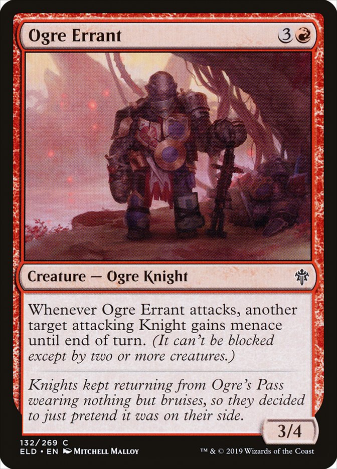 Ogre Errant [Throne of Eldraine] - The Mythic Store | 24h Order Processing