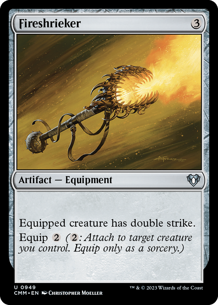 Fireshrieker [Commander Masters] - The Mythic Store | 24h Order Processing