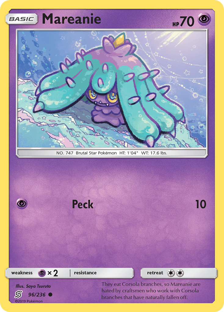 Mareanie (96/236) [Sun & Moon: Unified Minds] - The Mythic Store | 24h Order Processing
