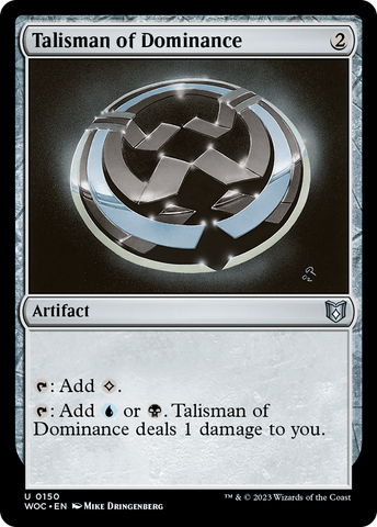 Talisman of Dominance [Wilds of Eldraine Commander] - The Mythic Store | 24h Order Processing