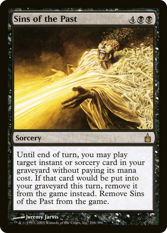 Sins of the Past [Ravnica: City of Guilds] - The Mythic Store | 24h Order Processing