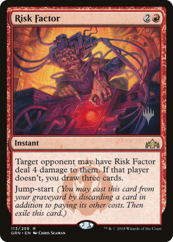 Risk Factor (Promo Pack) [Guilds of Ravnica Promos] - The Mythic Store | 24h Order Processing