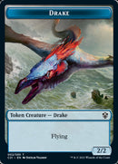 Drake // Elemental (002) Double-Sided Token [Commander 2021 Tokens] - The Mythic Store | 24h Order Processing