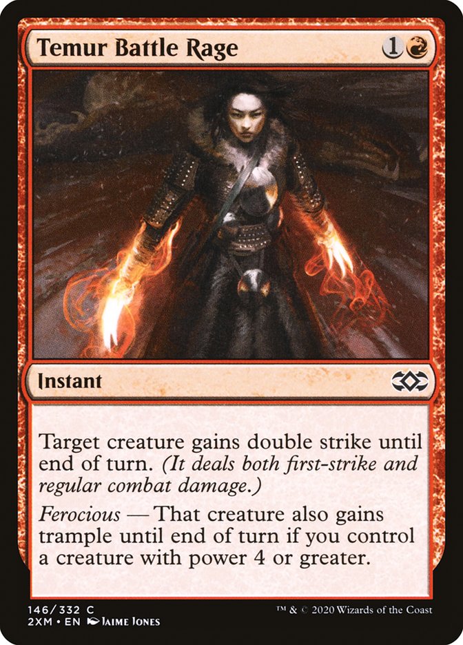 Temur Battle Rage [Double Masters] - The Mythic Store | 24h Order Processing
