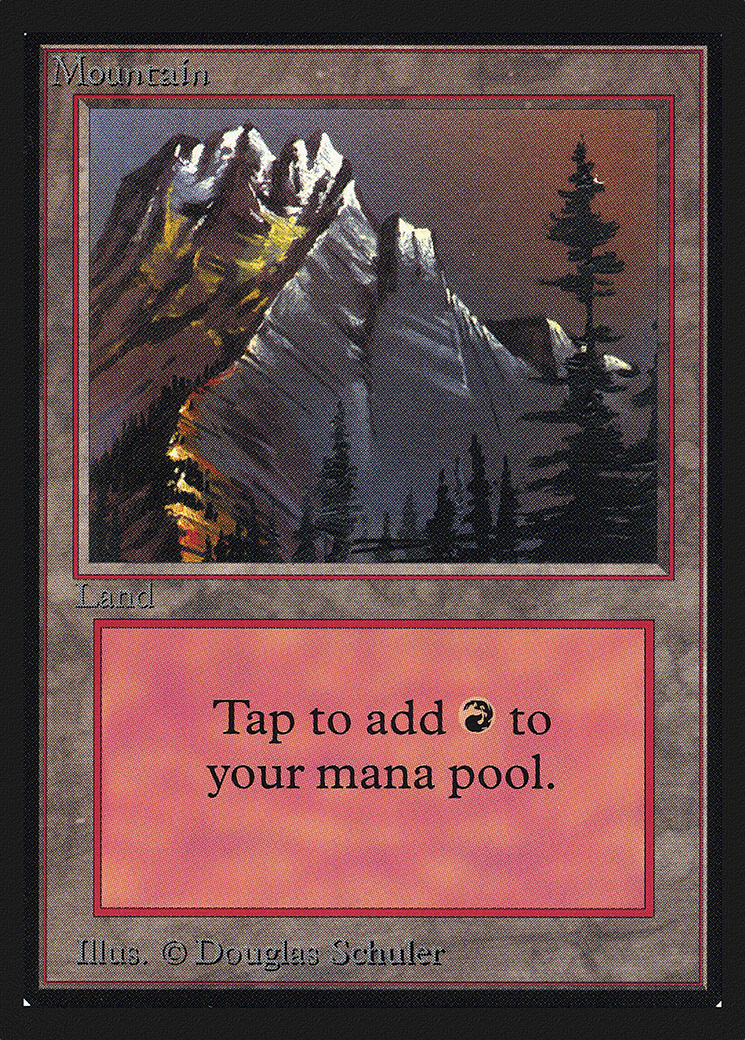 Mountain (Snow Top / Highest Point on Left) [Collectors' Edition] - The Mythic Store | 24h Order Processing