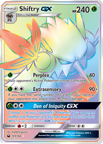 Shiftry GX (169/168) [Sun & Moon: Celestial Storm] - The Mythic Store | 24h Order Processing