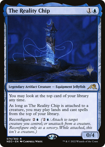 The Reality Chip (Promo Pack) [Kamigawa: Neon Dynasty Promos] - The Mythic Store | 24h Order Processing