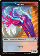 Fractal (0004) // Elemental (0002) Double-Sided Token [Secrets of Strixhaven Tokens] - The Mythic Store | 24h Order Processing