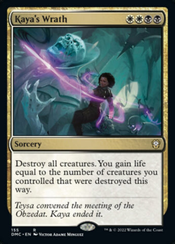 Kaya's Wrath [Dominaria United Commander] - The Mythic Store | 24h Order Processing