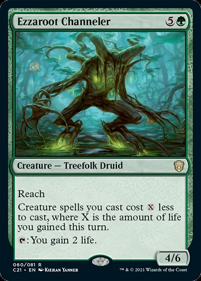 Ezzaroot Channeler [Commander 2021] - The Mythic Store | 24h Order Processing