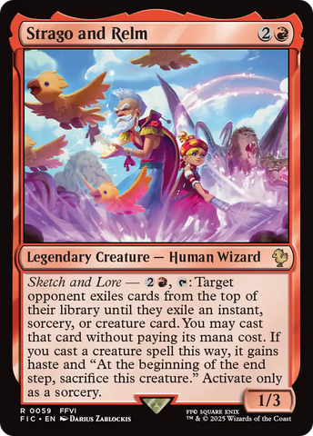 Strago and Relm [FINAL FANTASY Commander] - The Mythic Store | 24h Order Processing