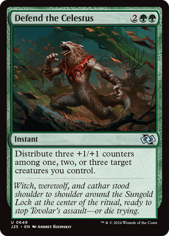 Defend the Celestus [Foundations Jumpstart] - The Mythic Store | 24h Order Processing