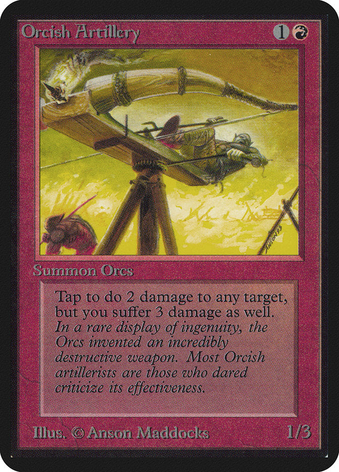 Orcish Artillery [Alpha Edition] - The Mythic Store | 24h Order Processing
