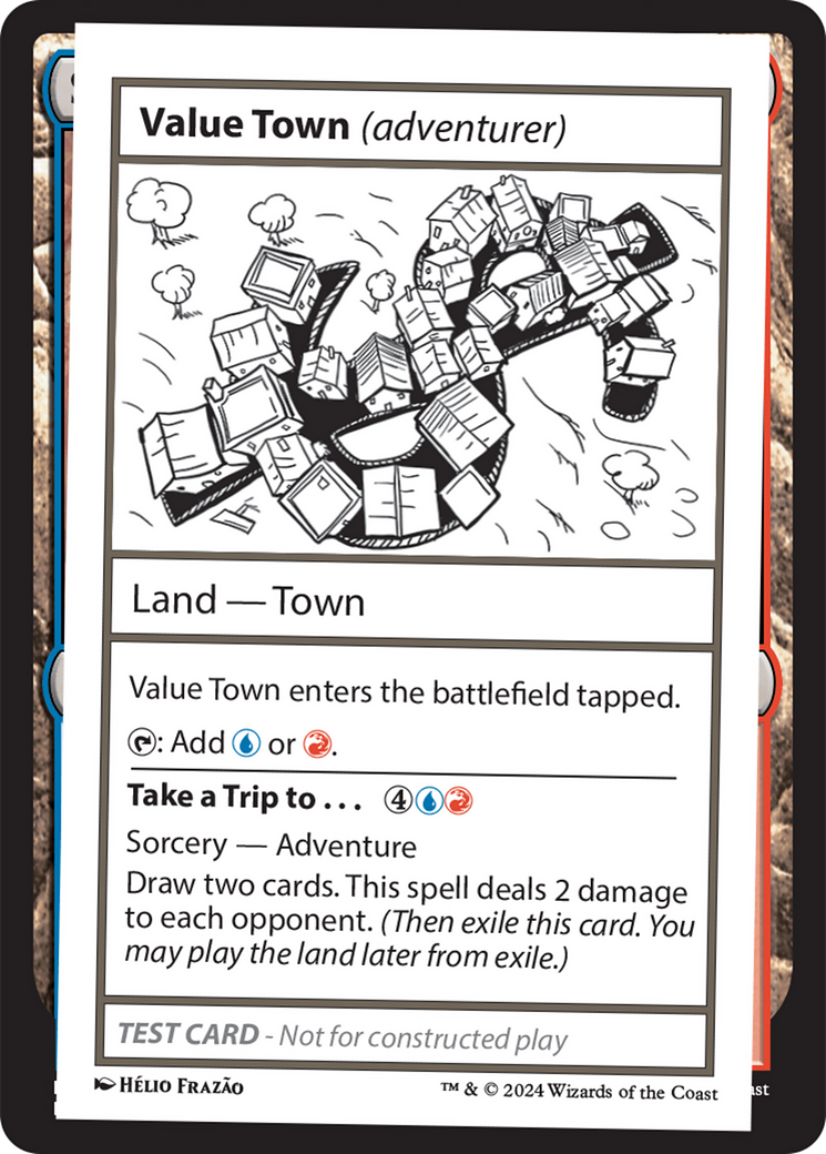 Value Town (adventurer) [Mystery Booster 2 Playtest Cards] - The Mythic Store | 24h Order Processing