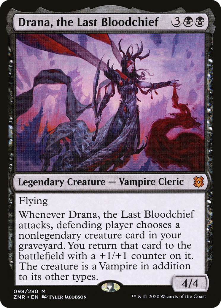 Drana, the Last Bloodchief [Zendikar Rising] - The Mythic Store | 24h Order Processing