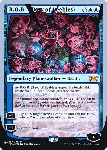 B.O.B. (Bevy of Beebles) (Unfinity Foil Edition) [The List] - The Mythic Store | 24h Order Processing