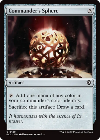 Commander's Sphere [Lorwyn Eclipsed Commander] - The Mythic Store | 24h Order Processing