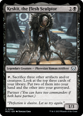 Keskit, the Flesh Sculptor [March of the Machine Commander] - The Mythic Store | 24h Order Processing