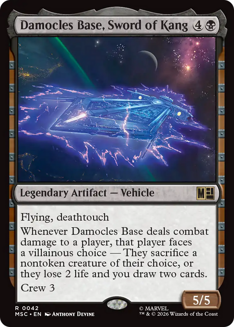 Damocles Base, Sword of Kang [Marvel Super Heroes Commander] - The Mythic Store | 24h Order Processing