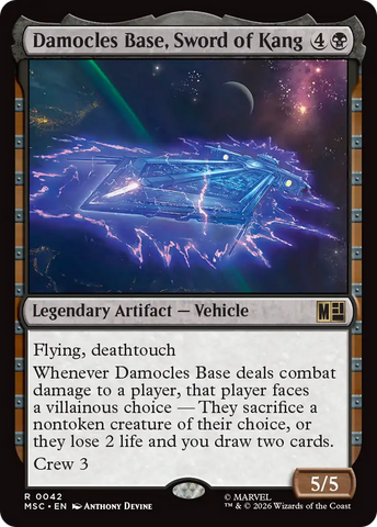 Damocles Base, Sword of Kang [Marvel Super Heroes Commander] - The Mythic Store | 24h Order Processing