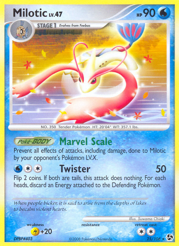 Milotic (25/106) [Diamond & Pearl: Great Encounters] - The Mythic Store | 24h Order Processing
