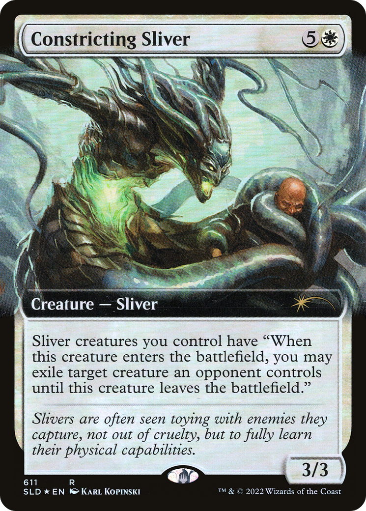 Constricting Sliver (Extended Art) [Secret Lair Drop Promos] - The Mythic Store | 24h Order Processing