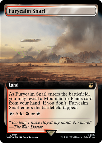 Furycalm Snarl (Extended Art) [Doctor Who] - The Mythic Store | 24h Order Processing