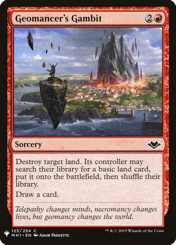 Geomancer's Gambit [Mystery Booster] - The Mythic Store | 24h Order Processing